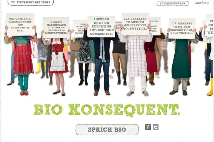 Bild: denkwerk inszeniert Weltleitmesse BioFach 2011 im Web