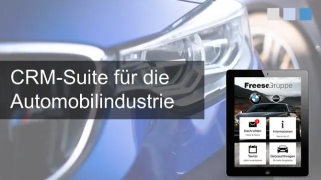 Bild: CRM-Suite für die Automobilindustrie