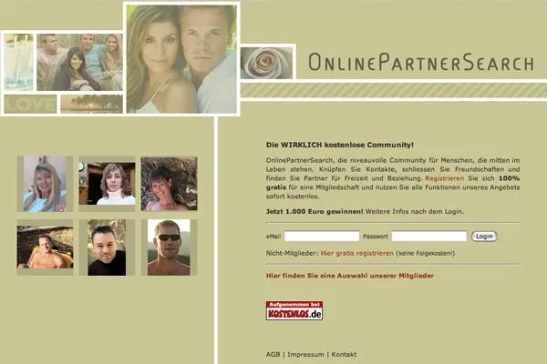 Bild: Partnersuche im Internet - Es geht auch anders