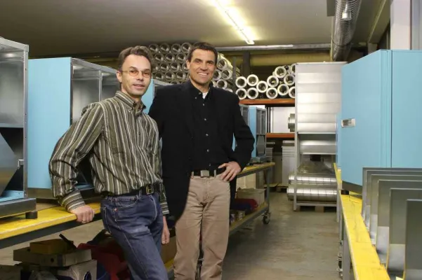 Bild: aerosmart XLS ermöglicht Passivhaustechnik auch im Niedrigenergiehaus