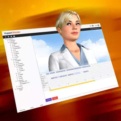 VuppetMaster® – Die neue Cloud-Plattform zur Erstellung von online 3D Avataren für jede Anwendung Bild: VuppetMaster® – Die neue Cloud-Plattform zur Erstellung von online 3D Avataren für jede Anwendung