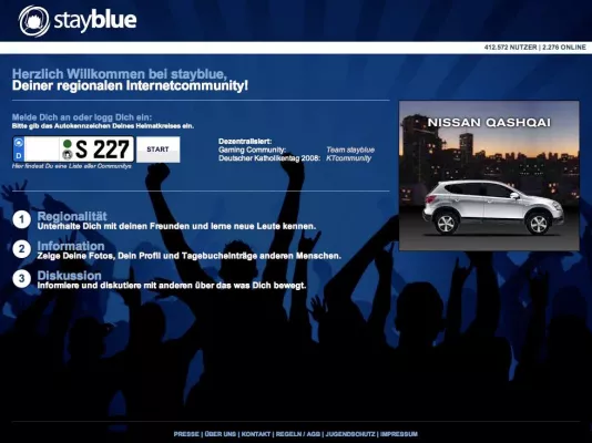 Bild: Regionale Zielgruppen - Online-Werbevermarkter netpoint media vermarktet Regionen-Schwergewicht stayblue