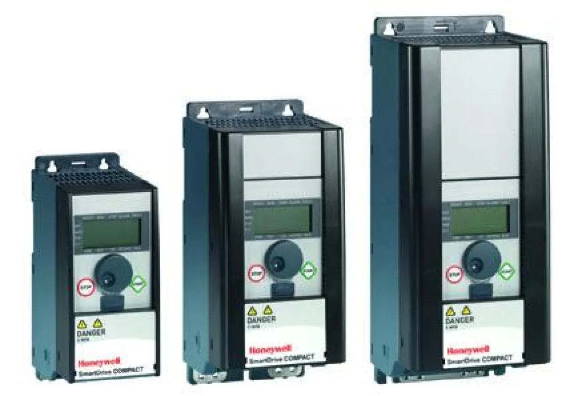 Der Frequenzumformer SmartDrive Compact findet in industriellen und in HLK-Anwendungen Einsatz.