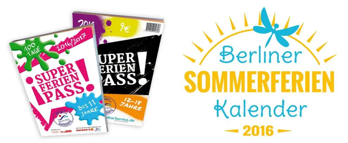 Super-Ferien-Pass 2016/17 und Berliner Sommerferien-Kalender 2016