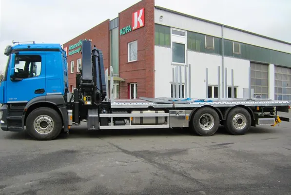 Bild: Koop liefert Pritschenaufbau nach Daldorf bei Neumünster