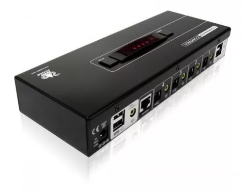Bild: ADDER präsentiert 100m DisplayPort & USB Extender bei der NAB 2013