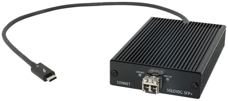 Bild: Für ein ultraschnelle 10 GbE-Netzwerk: Sonnet erweitert die Solo10G™ Produktlinie