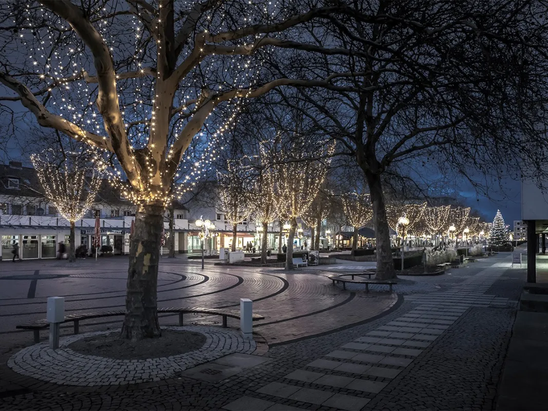 Wolfsburger Winterbeleuchtung (© WMG Wolfsburg)