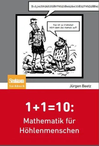 Bild: Lesungen "1+1=10: Mathematik für Höhlenmenschen"