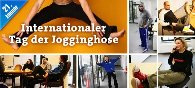 Bild: In die Jogginghose, fertig, los