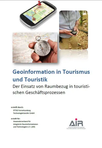 Neue Studie des AIR: Geoinformation in der Touristik Bild: Neue Studie des AIR: Geoinformation in der Touristik