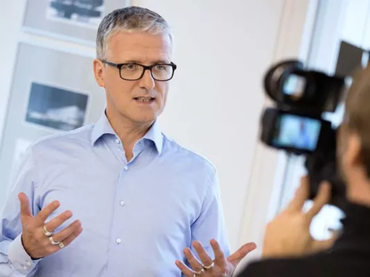 Bild: Medientraining mit Martin Kerscher