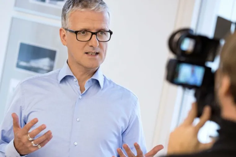 Bild: Medientraining mit Martin Kerscher