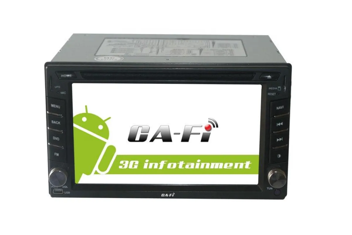 Das Ca-Fi System: Ein 2-DIN Infotainment System mit Android™