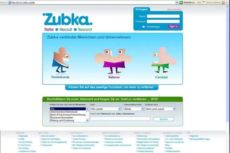 Bild: Erfolgreiche Personalsuche heißt ab sofort zubka.com/de