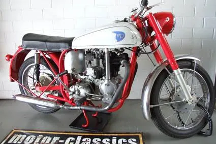 NSU-NORTON Eigenbau-Motorrad von 1954 Bild: NSU-NORTON Eigenbau-Motorrad von 1954