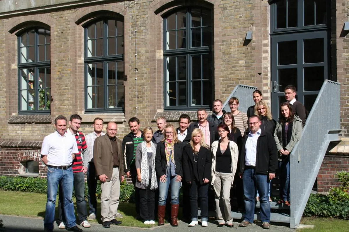 Begrüßung der ersten Studierenden im neuen Master-Studiengang Public Management an der Hochschule Harz.