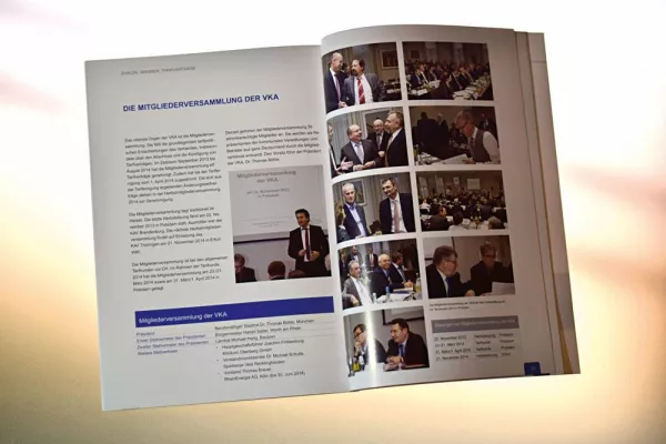 Bild: AnnualDesign entwickelt Jahresbericht für die Vereinigung der kommunalen Arbeitgeberverbände VKA