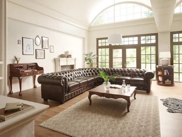 massivum macht das Chesterfield-Sofa flexibel Bild: massivum macht das Chesterfield-Sofa flexibel