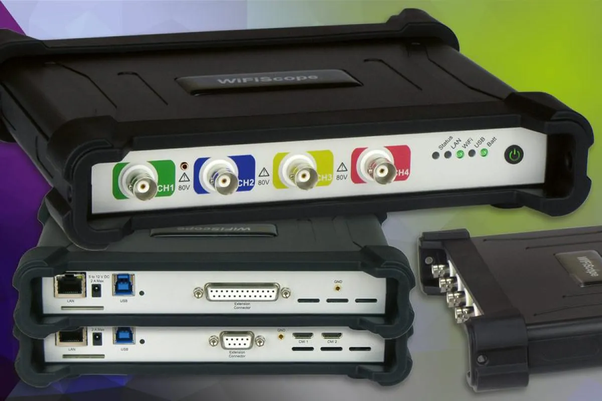 WiFi-Oszilloskope von TiePie