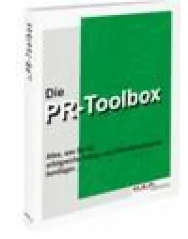 Bild: PR-Toolbox mit überarbeiteter Benutzeroberfläche