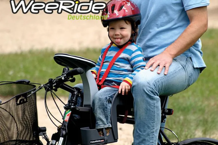 Bild: Freie Sicht für Kinder auf dem Fahrrad