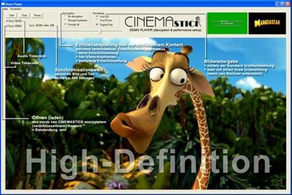 Der neue HD-Player von CINEMASTICK für hochwertige Videos mit und ohne Kopierschutz