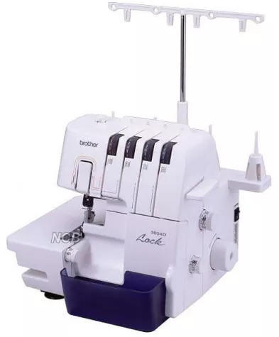 Eine 3 und 4 Faden Overlock Nähmaschine von Brother Bild: Eine 3 und 4 Faden Overlock Nähmaschine von Brother