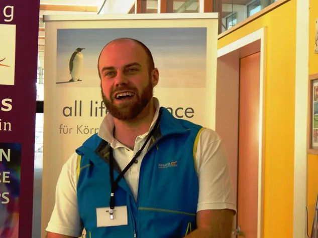 Bild: Der Allgäu Schamane spricht… auf der Happiness-Messe für Gesundheit, Heilung und Spiritualität in Memmingen