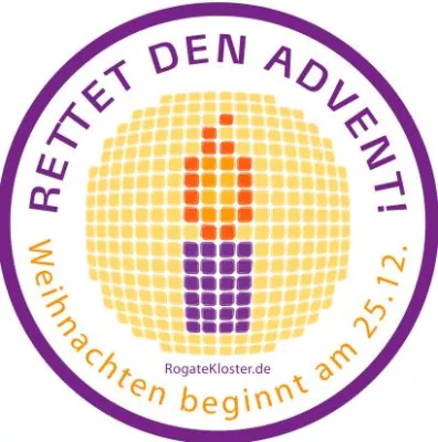 Bild: Berlin: "Rettet den Advent! Weihnachten beginnt am 25. Dezember"