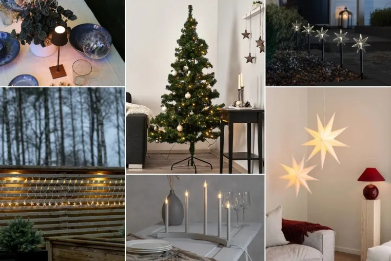 Bild: Weihnachten mit Licht, das bleibt: Lampenwelt.de zeigt Kombi aus zeitlos und festlich