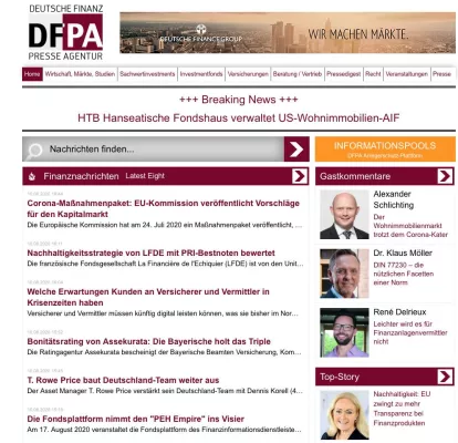 Bild: Besucherrekord: Immer mehr Investment- und Finanzprofis, Journalisten und Partner nutzen die DFPA