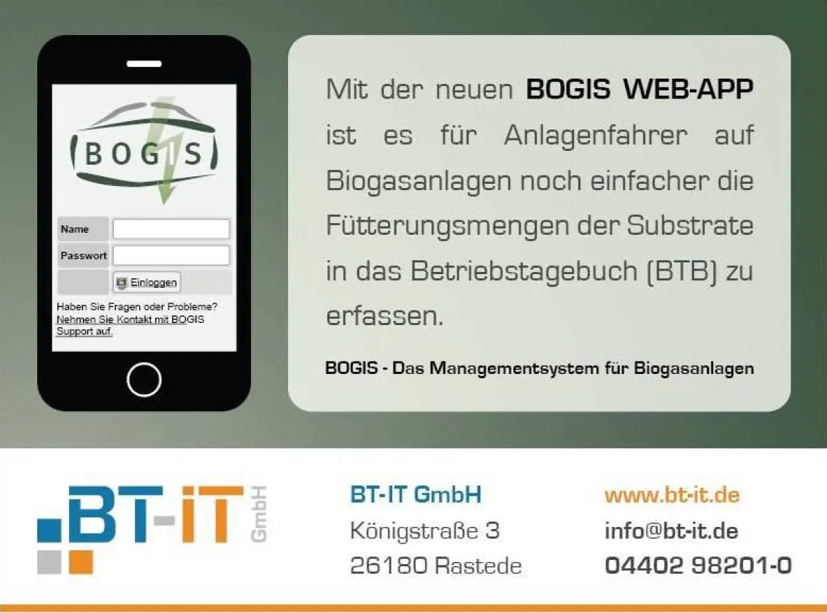 Managementsysteme für Biogasanlagen