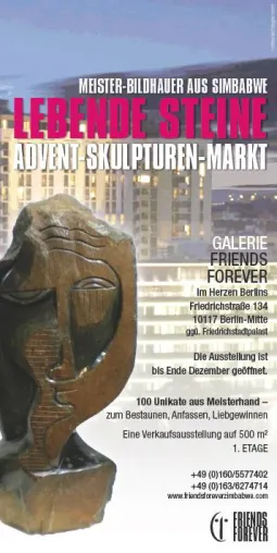 Bild: Advent-Skulpturen-Markt in Berlin Mitte