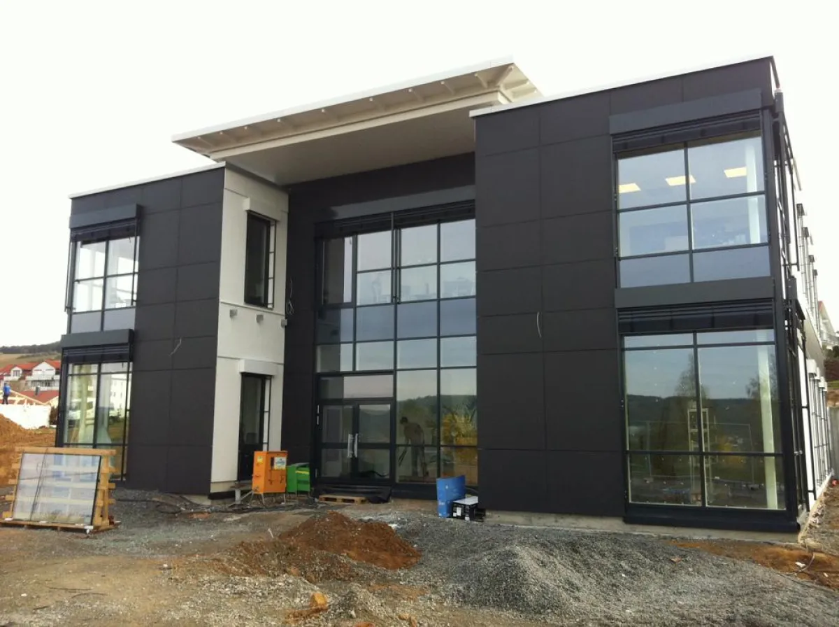 Das neue Hauptquartier der Werbeagentur Keller + Brennecke in Tauberbischofsheim.