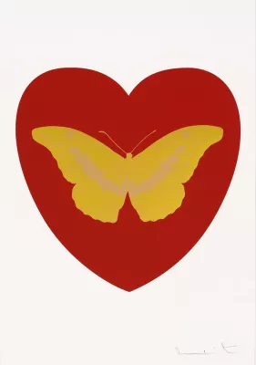 Bild: Ausstellung 'Damien Hirst – LOVE' bei Galerie Fluegel-Roncak