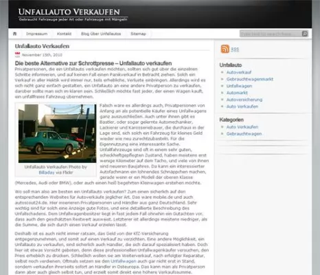 Bild: Tipps und Hilfe beim Unfallauto Verkauf