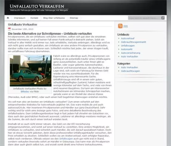 Tipps und Hilfe beim Unfallauto Verkauf Bild: Tipps und Hilfe beim Unfallauto Verkauf