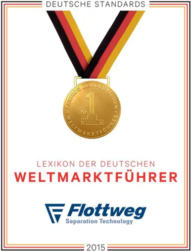 Bild: Flottweg als deutscher Weltmarktführer ausgezeichnet