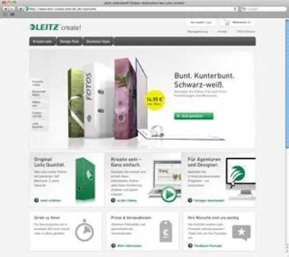 Weitclick realisiert Leitz create Bild: Weitclick realisiert Leitz create