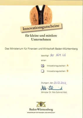 FireCircle erhält Innovationsgutschein vom Ministerium Bild: FireCircle erhält Innovationsgutschein vom Ministerium