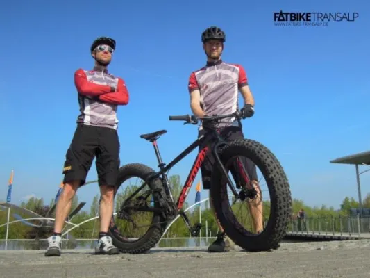 Bild: Ab 28. Juni mit fetten Reifen auf Heckmairs Spuren von Oberstdorf zum Gardasee