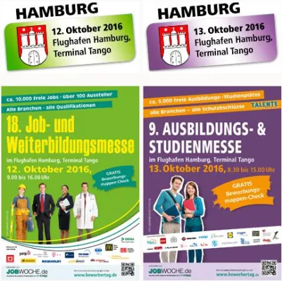 Bild: Abheben zum Traumjob - 18. JOBS KOMPAKT im Flughafen Hamburg