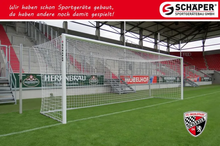 Fußballtore von Schäper spielen auch in der ersten Bundesliga Bild: Fußballtore von Schäper spielen auch in der ersten Bundesliga