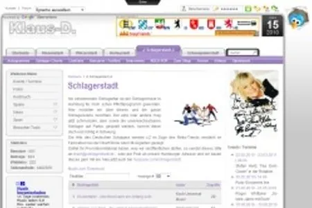 Schlagerstadt.de - das große Musikportal geht neue Wege Bild: Schlagerstadt.de - das große Musikportal geht neue Wege