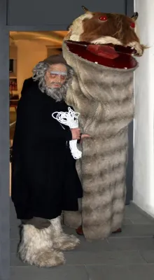 Bild: Der Badalisc-Ritus in der Valle Camonica