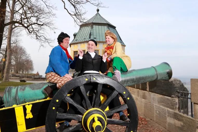 Bild: 2. Advent: Weihnachtsmarkt auf der Festung Königstein mit Familienprogramm