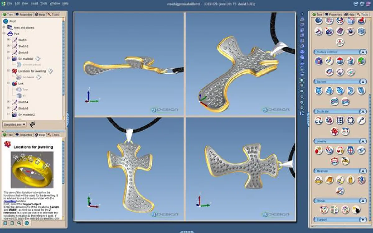 Zwischen Industriedesign und Exzentrik: Mit der Software-Familie Type 3 von Vision numéric entwerfen Designer Schmuck-Kreationen per Mausclick.