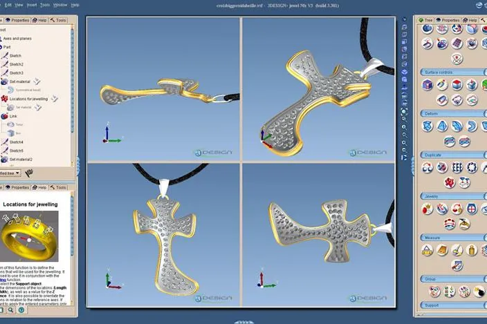 Bild: Virtuelle Visionen für Schmuck