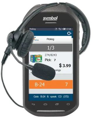 Bild: Zetes mit industrieller Voice-Lösung für Android-basierte mobile Computer